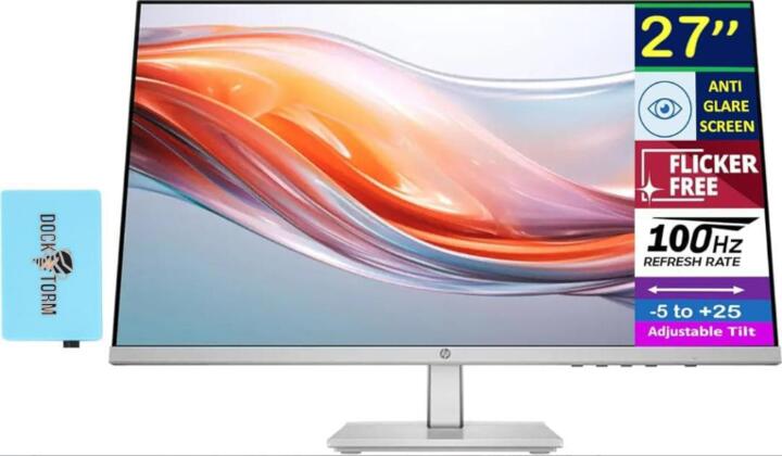【中古】 HP Series5 27インチ 液晶モニター IPS 1920×1080 HDMI ブラック 中古
