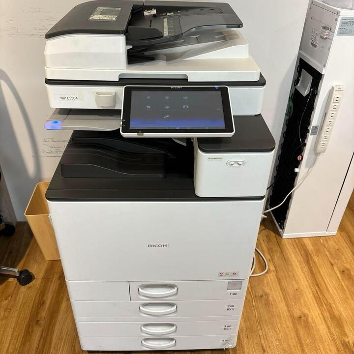 Rakuten - 【中古】 RICOH MP C5504 カラー複合機 10.1インチタッチパネル