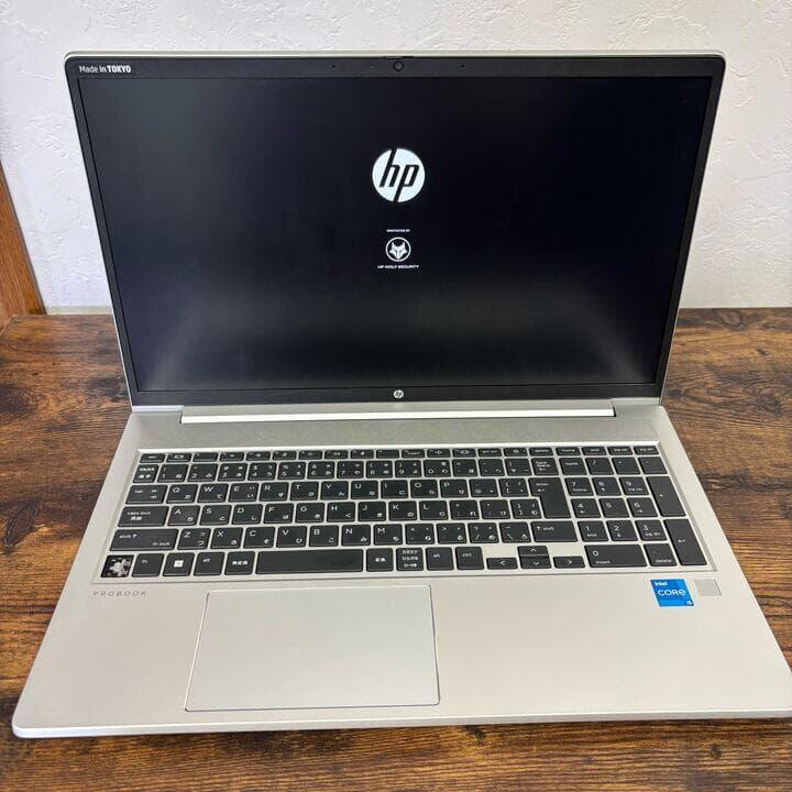  HP PROBOOK450G9 ノートパソコン Core i5-1235U メモリ16GB SSD512GB 15.6インチ Windows11Pro キーボード外れ