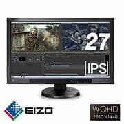 【中古】 EIZO ColorEdge CG277 27インチ 液晶モニター HDMI DisplayPort ブラック 使用23968H