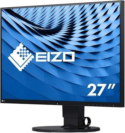 EIZO FlexScan EV2780 27インチ 4K対応モニター HDMI/DisplayPort/USB-C 使用3089H ブラック 中古