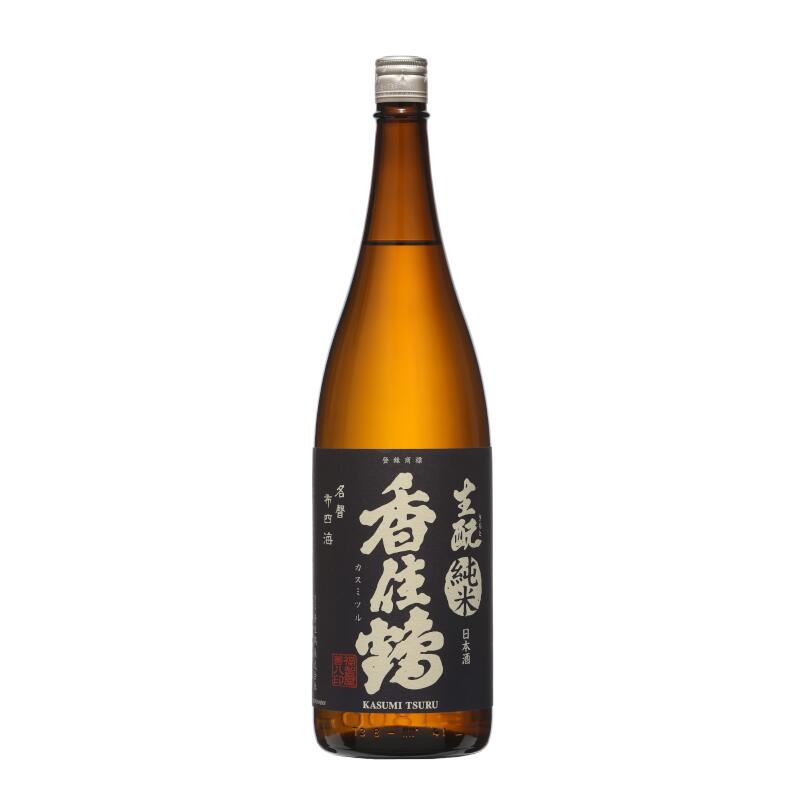 【通常商品】【POP付】香住鶴 生もと純米 1800ml 兵庫 但馬 香住鶴 地酒 日本酒 生もと造り 純米酒 中口 芳醇 食中酒 カニ 魚介 肉料理に合う 割烹 和食 日本料理 業務用 飲食店向け 海外向け 米麹 一升瓶 かすみつる 8door-10000827 名入れラベルのギフトワイン サンプル画像2