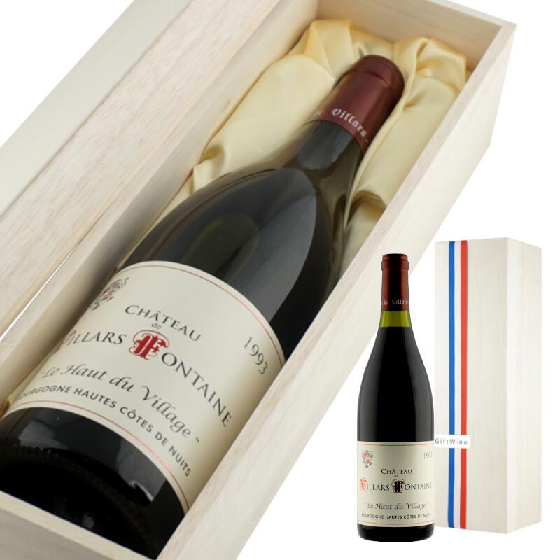 \本日購入&レビューでもれなくクーポンGET!/【通常商品】【木箱付】【1993年】シャトー ド ヴィラール フォンテーヌ オート コート ド ニュイ ルージュ...