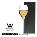 \本日購入&レビューでもれなくクーポンGET!/【通常商品】【正規品】ギフトボックス付き 高級 W ダブリュー ハンドメイドグラス ワイングラス 1脚 BOX入...