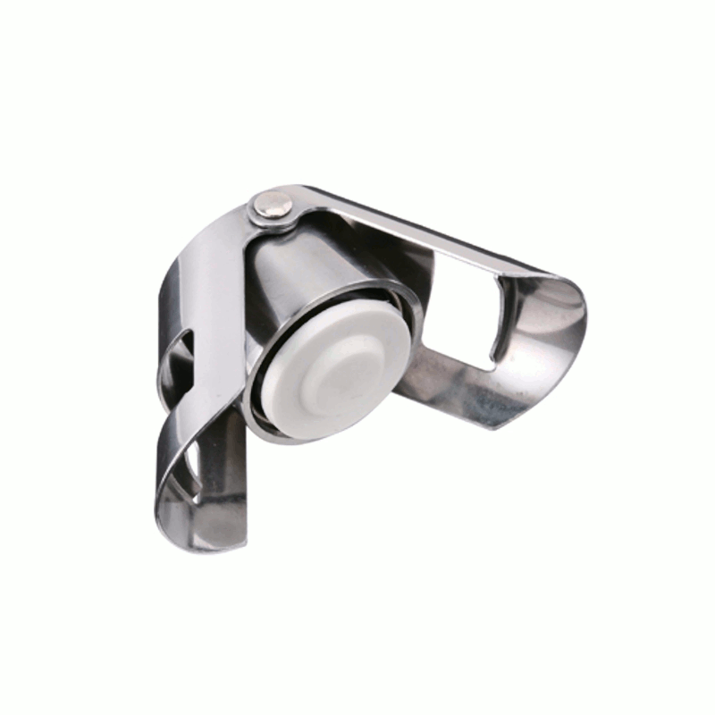 ステンレス シャンパンストッパー ワイン ワイングッズ シャンパン保存器具 シャンパンキーパー ボトルストッパー 保存栓 蓋 店舗 業務用 ホテル レストラン バー 飲食店用 グローバル 05223 8door-10001589 名入れラベルのギフトワイン サンプル画像3