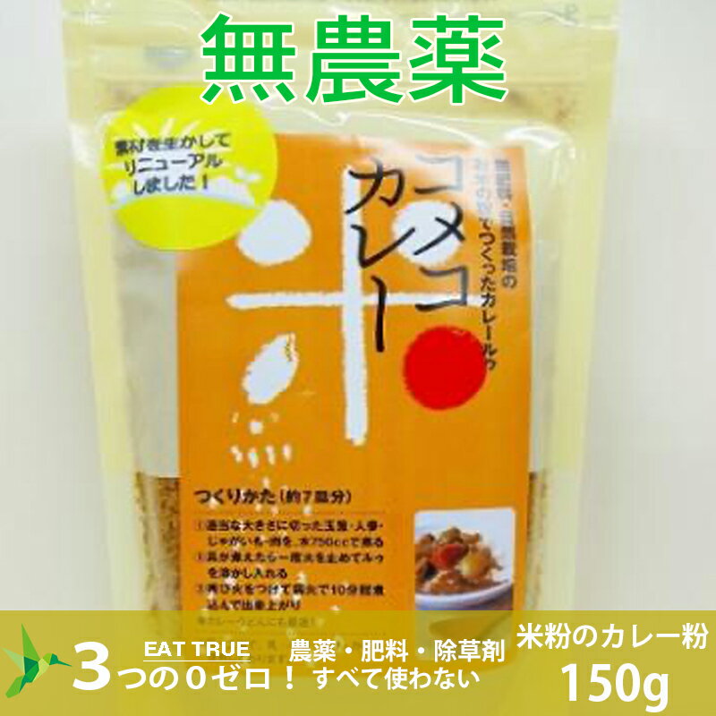 【送料無料】自然栽培米粉のカレー