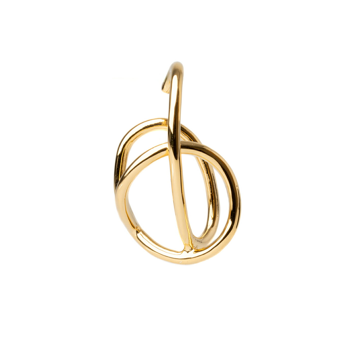 【BAR JEWELLERY】バー ジュエリー OSCILLATE EAR CUFF SINGLE GOLD オシレート イヤーカフ シングル 18Kゴールド ...