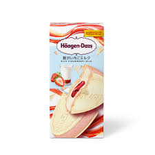 アイス バレンタイン ホワイトデー 期間限定 ハーゲンダッツ HDクリスピーサンド 贅沢いちごミルク 60ml×6個 差し入れ お礼 ギフト 誕生日プレゼント イベント ご褒美 御祝(4.0)