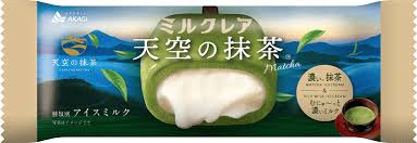 アイス バレンタイン ホワイトデー 赤城 ミルクレア 天空の抹茶 85ml×24本 新商品差し入れ デザート 期..