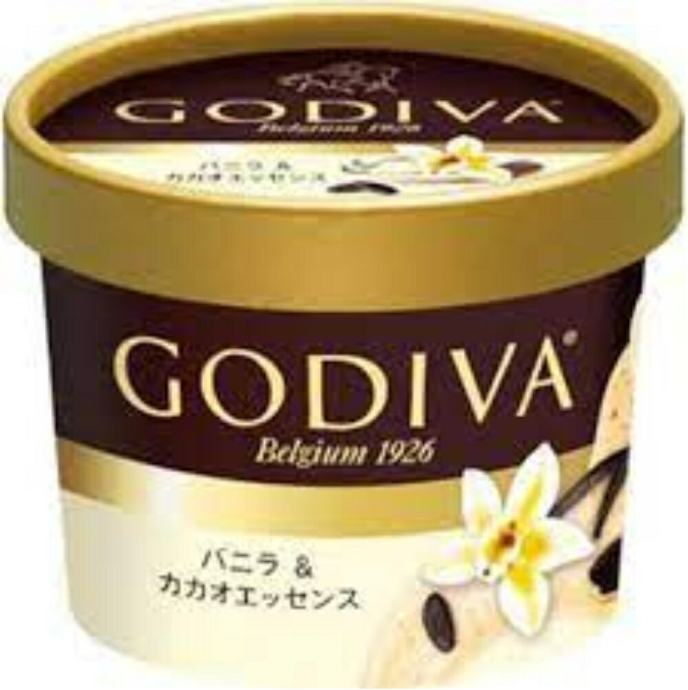 GODIVA バニラ＆カカオエッセンス 90ml×6個新商品 高級チョコ 差し入れ 贈答品 プレゼント 誕生日 バレンタインアイスクリーム