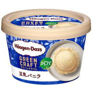 ハーゲンダッツ ミニカップ GREENCRAFT 豆乳バニラ関東限定販売 期間限定 110ml×6個 映え 差し入れ 人気 誕生日 アイスクリーム　父の日ギフト 植物性ミルク 豆乳