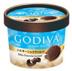 GODIVA シルキーショコラソルベ 90ml×6個新商品 高級チョコ 差し入れ　贈答品 プレゼント 誕生日 冬休み お祝い 年末年始 御年賀 パーティー バレンタイン 在宅勤務 おうち時間 ステイホーム 母の日 こどもの日 イベント 記念品 景品 御礼