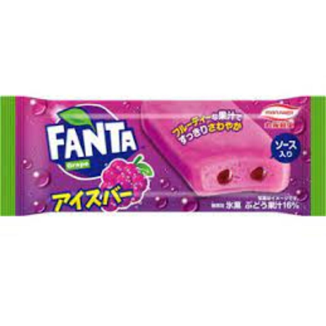 丸永 FANTAグレープ アイスバー 90ml×24 差し入れ プレゼント パーティー 子供