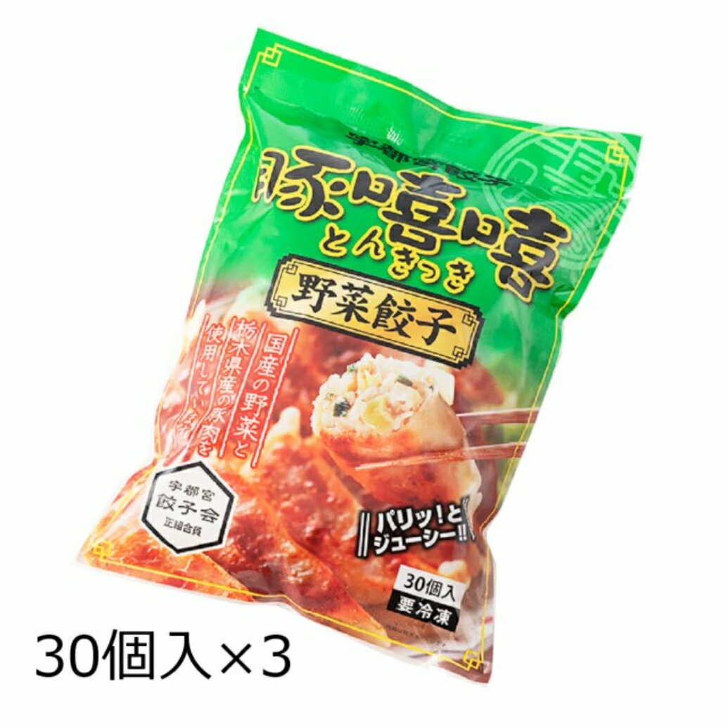 宇都宮餃子 豚きっき フタバ食品 業務用野菜餃子 30個入5