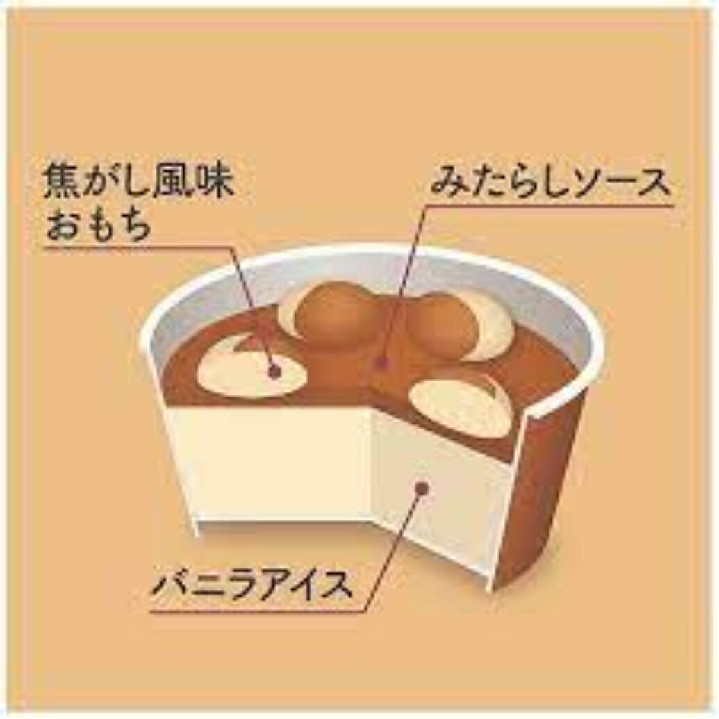 井村屋 やわもちアイス 焦がしみたらし味 130ml ×24個 年越し 差し入れ クリスマス...