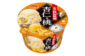 森永 れん乳氷 杏仁と桃 140ml×18個母の日父の日ギフト 新商品 かき氷 アイス 人気 ランキング上位 夏休み 熱中症対策 差し入れ　デザート　合宿