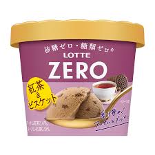 Ice Cream - アイス ロッテ ZERO ミニカップ 紅茶＆ビスケット 120ml×12個 アイス 父の日ギフト 人気 ランキング上位 誕生日 差し入れ プレゼント お歳暮 アイスクリーム 期間限定 新商品