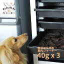 【長野県産 チャック付き 無着色】信州 八ヶ岳産 犬用 無添加 鹿肉ジャーキー 40g 3袋 ☆お得なセット☆【送料無料】おやつ ジャーキー ロース ヘルシー 低カロリー 高タンパク 低アレルゲン 無添加 手作り ペット 【あす楽】 国産 熨斗 返礼 ギフト お祝い