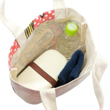 リトルミイ グッズ ランチバッグ トートバッグ レディース ムーミン 昼休み ミイ シンプル お弁当 キャンバス かわいい おしゃれ キャラクター 北欧 頑丈 大容量 シンプル 帆布 通勤 通学 マチ付き ベージュ 便利