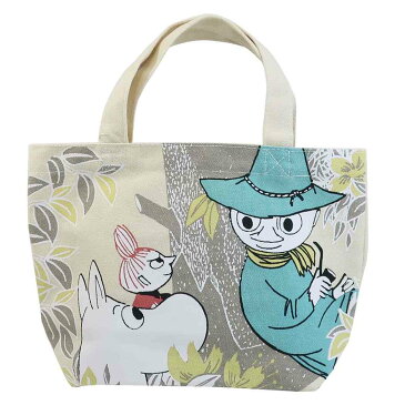 ムーミン グッズ ランチバッグ トートバッグ 昼休み ミイ スナフキン お弁当袋 キャンバス 大人 かわいい おしゃれ 北欧 頑丈 大容量 シンプル 帆布 通勤 通学 マチ付き 内ポケット 人気 仕切り レディース 実用的 プレゼント