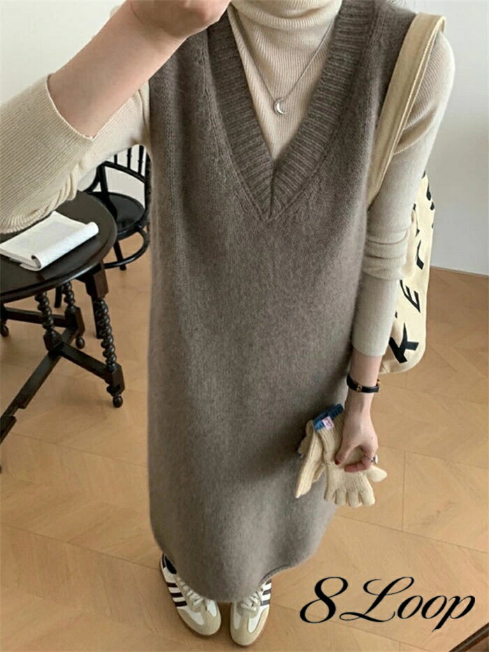 ワンピース レディース デニム 背当て スカート 春夏 高腰 ミモレ丈 Aライン ゆったり ブルー かわいい キュート カジュアル