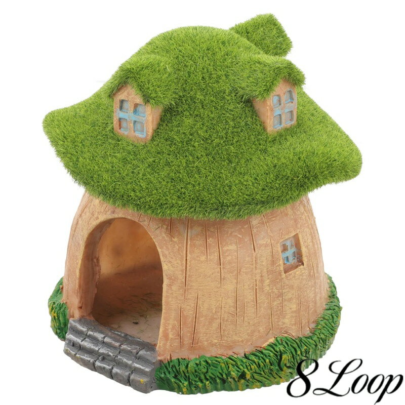 水槽造園 水族館の洞窟の装飾 観賞魚のシェルター 水族館の装飾の家 キノコ水槽ハウス 魚の隠れ家 キノコの水槽の飾り 水槽アクセサリー 水槽の魚の避難所 水槽の洞窟 魚の洞窟 ベタ