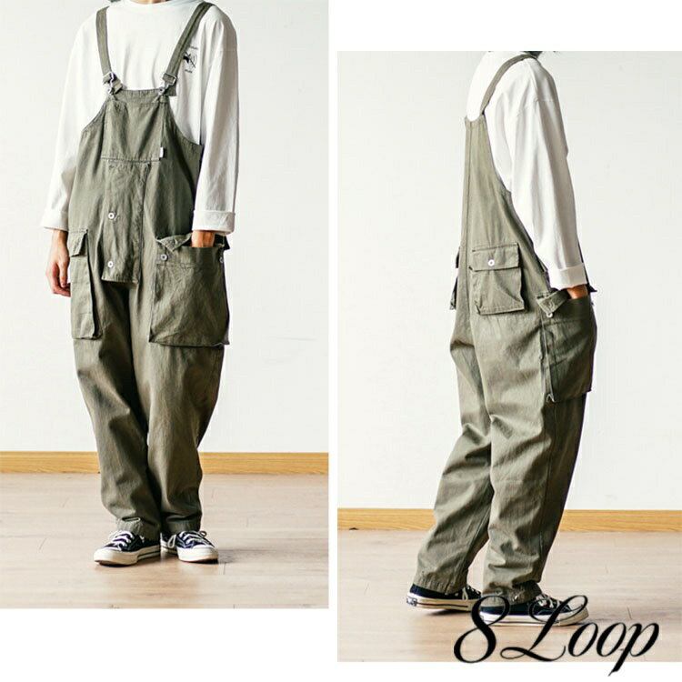 オーバーオール メンズ サロペット サルエルパンツ オーバーオール メンズ レディース ユニセックス カーゴパンツ ロングパンツ 無地コスプレ ブラック アーミーグリーン ネイビー 大きいサイズ b系 ヒップホップ ストリート系 服 送料無料