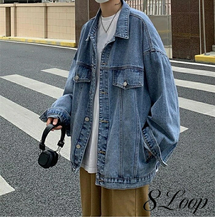 Rakuten - デニムジャケット メンズ Gジャン アウター ショート丈 コート ジージャン 服 カジュアル おしゃれ 通勤 紳士服 ジャケット おすすめ お呼ばれ 就活 オフィス 秋冬新作 送料無料