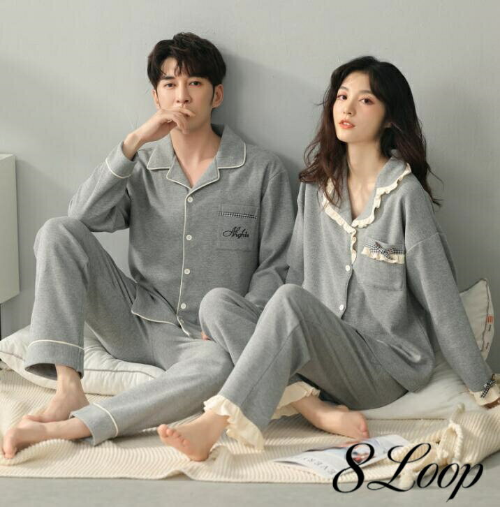パジャマ 冬 ペアパジャマ 無地 メンズ レディース お揃いペア ペアルック スウェット 秋 冬 ペア衣装 ..