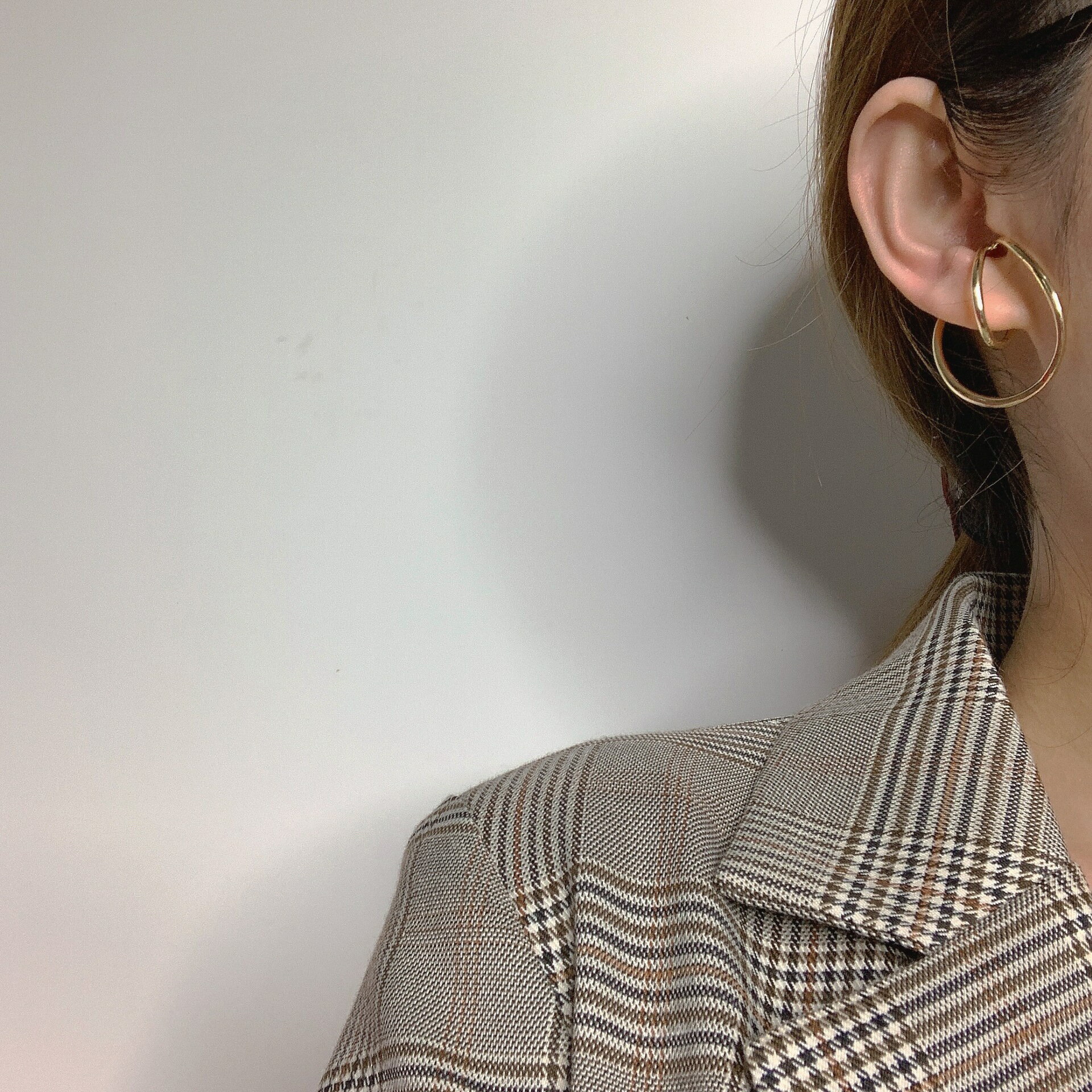 イヤーカフ レディース 大ぶり 大きめ 変形 おしゃれ かわいい ピアス セット 両耳 シンプル ゴールド シルバー プレゼント パーティー 結婚式 2次会 デート プレゼント 組み合わせ ピアス イヤリング アクセサリー 韓国 韓流