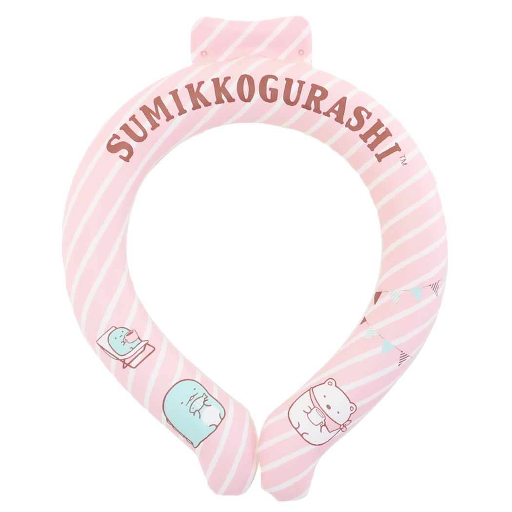 クールリング すみっコぐらし クールネック Mサイズ サンリオ グッズ 首もと ひんやり クールリング 子供 大人 ひんやり 冷たい cool 夏 首ネック クーラー冷感リング 首周り冷却 熱中症対策 暑さ対策 冷感グッズ 送料込みのサムネイル