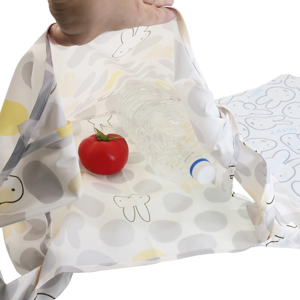 ミッフィー エコバッグ 折りたたみ 可愛い お洒落 レジ袋 キャラクター グッズ ミッフィー＆ダーン ディックブルーナ コンビニサイズ お弁当 簡単 カラフル 小さい コンパクト 軽量 大容量 小さめ シンプル マチ広 送料無料