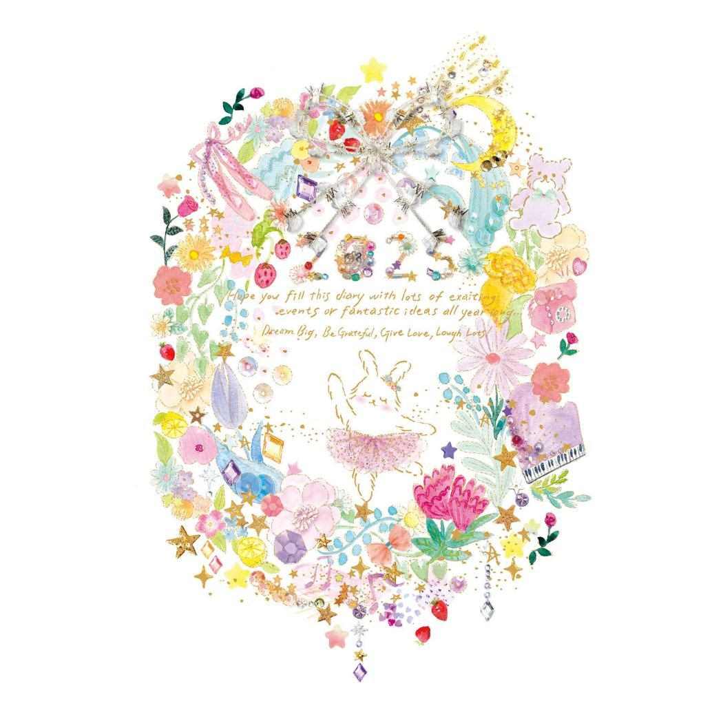 シンコウエマツ A6 ダブル マンスリー 手帳 2025 a6 手帳 2025年 月間 家族 ダイアリー ファミリーダイアリー 10月始まり 人気 日曜始まり おすすめ かわいい オシャレ スケジュール帳 APJ 文具 日本製 令和7年 手帖