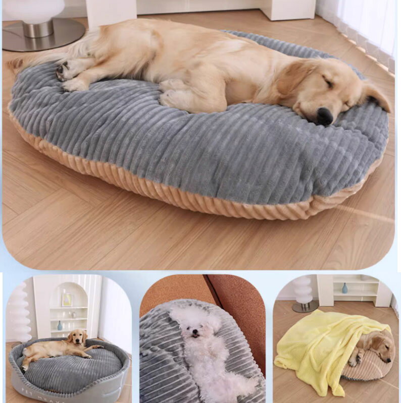 大型犬 犬 ベッド ペットベッド 猫ベッド 犬ベッド 秋用 冬用 大きいサイズ 猫犬兼用 ふわふわ カバー取り外し可能 小型犬 ペットソファー マット 秋 冬 犬 布団 通年 犬猫用品 おしゃれ 寝具 かわいい ふとん 可愛い おしゃれ 洗える 8loop-10003590 おしゃれ・可愛いピアス8Loop サンプル画像3