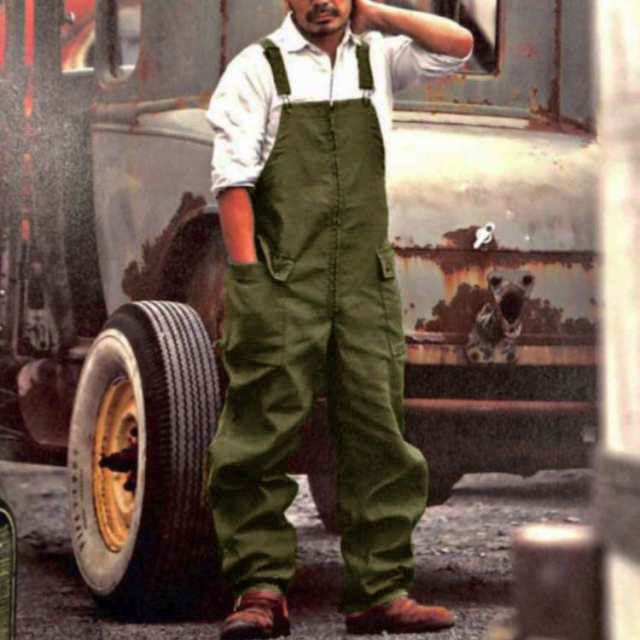 作業着 男性 大きいサイズ ロングパンツ オールインワン 普段着 ズボン メンズ おしゃれ サロペット つなぎ パンツ 作業 S～5XL 無地 メンズ ジュニア メンズ レディース カッコイイ ワーカー風 カジュアル 冬 リッラクス 着やせ お出かけ 作業 旅行