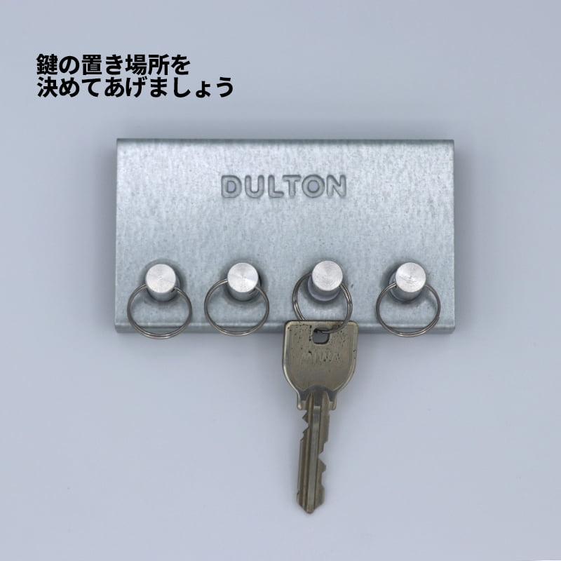 ダルトン [3]【メール便 送料無料】 MAGNET KEY STORAGE GALVANIZED 121-375GV 5-4 鍵 カギ キー 玄関 収納 キャビネット 置き場 壁掛け キーホルダー おしゃれ オシャレ お洒落 便利 シンプル ダルトン dulton シルバー silver