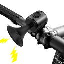 PIENSE 自転車 ベル ホーン 自転車ベル 電子式 パフパフラッパ サイクル アクセサリー グッズ