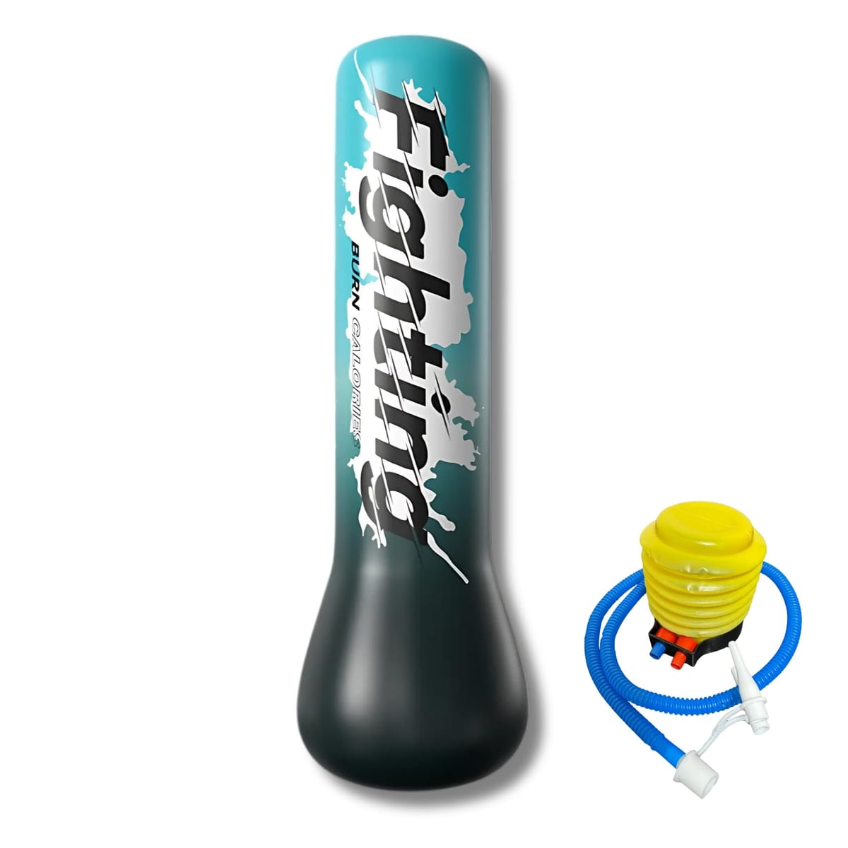 KURASALE サンドバッグ 自宅用 パンチングマシーン サンド バッグ 子供 さんどばっく自宅用 サンドバック トレーニング ブラック ポンプ付き