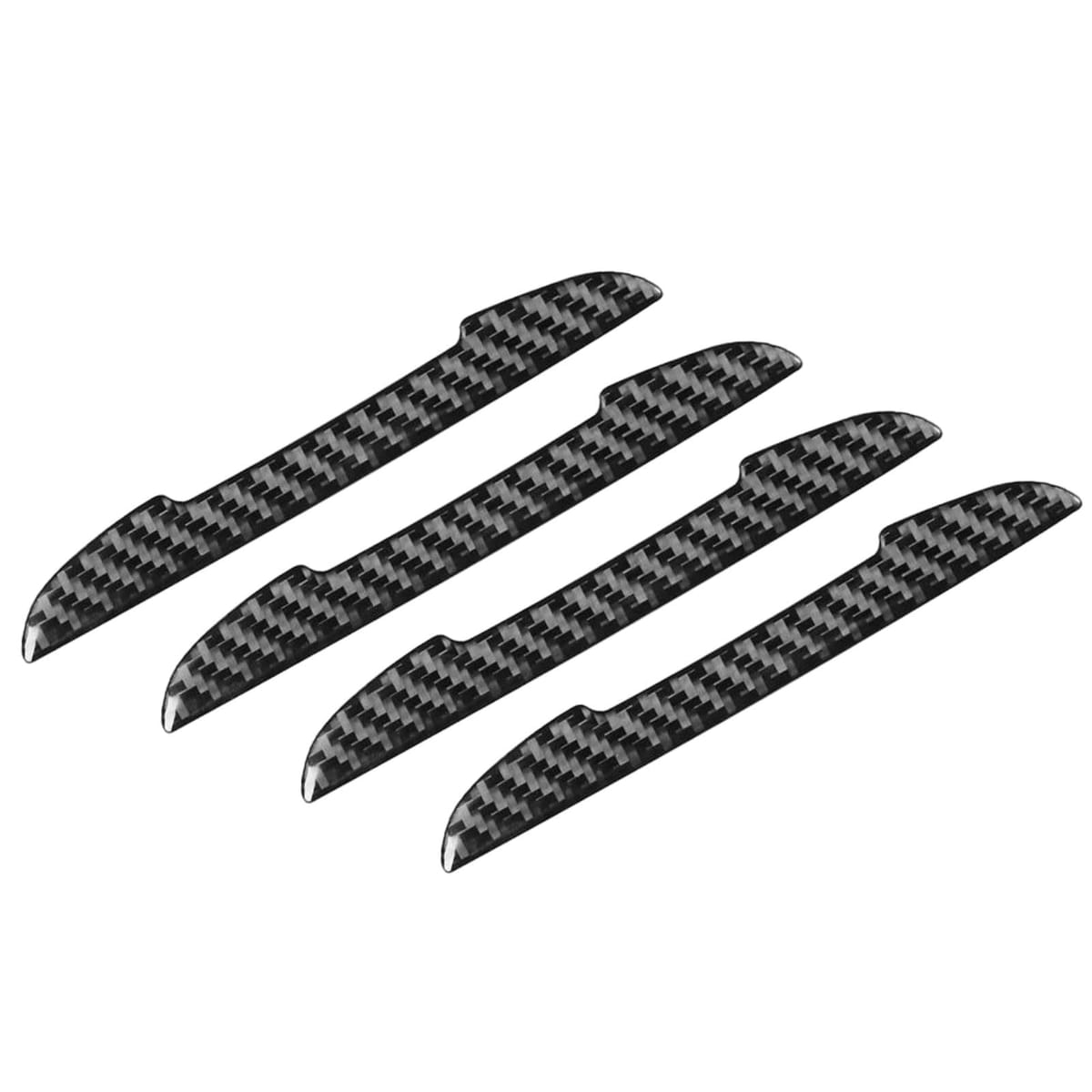 geneX 車 ドアガード ドア サイド プロテクター 車用 汎用 ドアモール 保護 シール キズ 傷 汚れ 防止 貼付け ステッカー カーボン 4枚