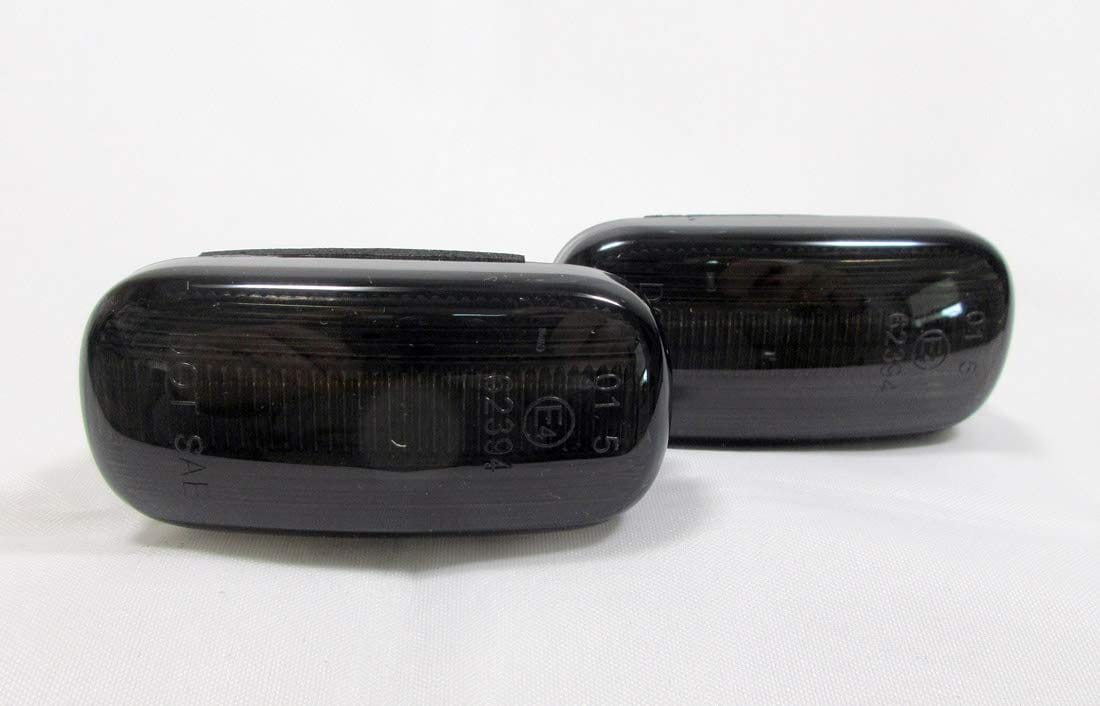 hotimp® HONDA ホンダ 互換品 スモークレンズ ファイバーLED サイドマーカー ウインカー フィット オデッセイ ライフ N-BOX モビリオ シビック ストリーム インテグラ S660 エアウェイブ 他