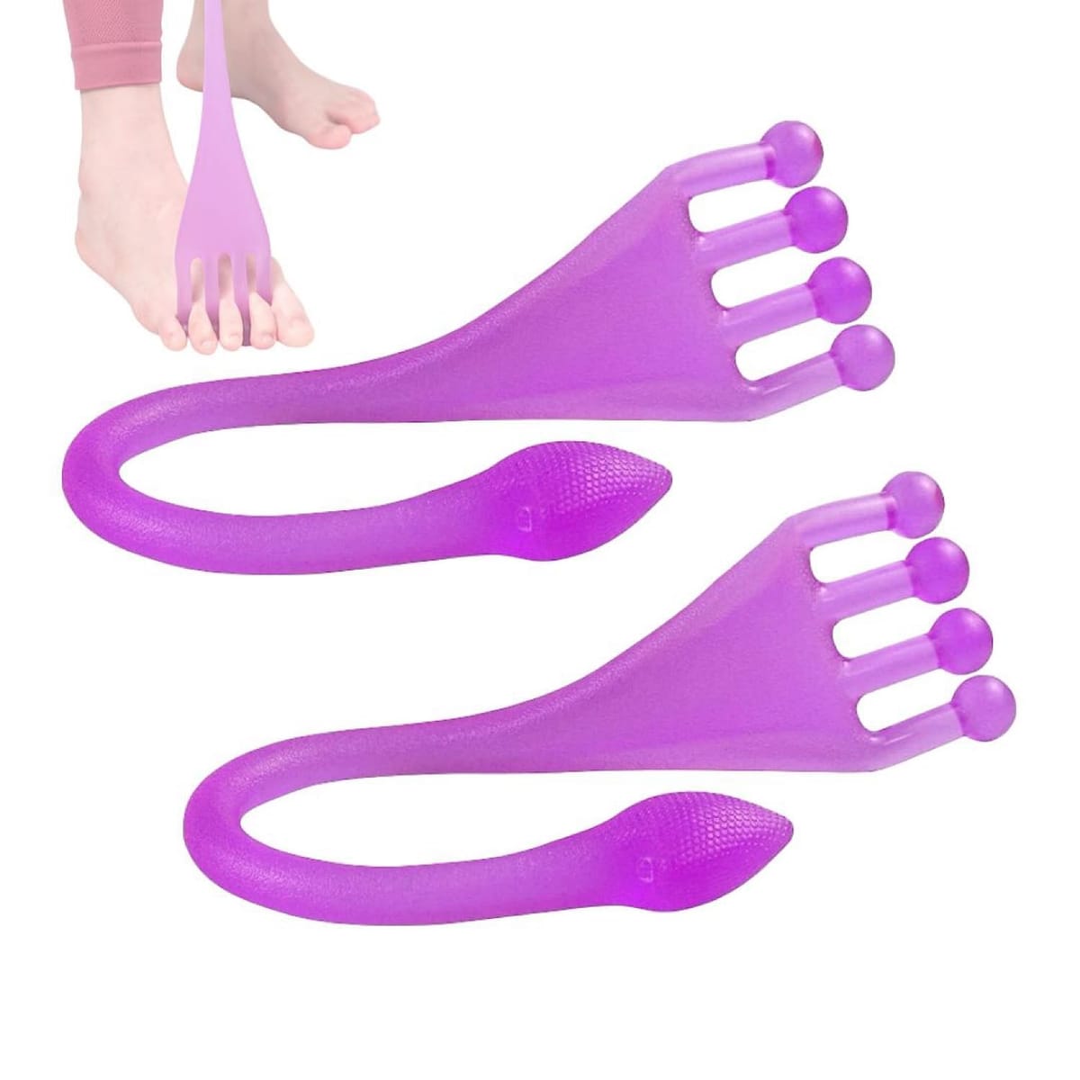 REMDY トレーニングチューブ ストレッチ チューブ 足裏 足指 足 エクササイズ 2本セット