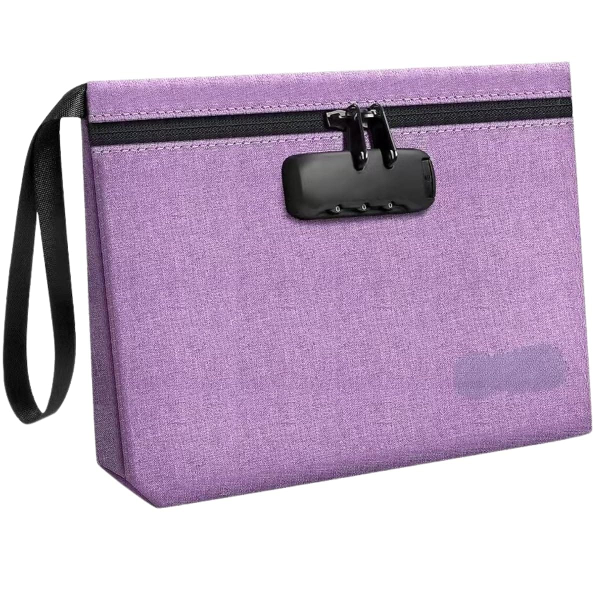 RYUBOF 鍵付きポーチ 隠し金庫 貴重品ボックス お札入れ 集金袋 通帳ケース セキュリティポーチ 海外旅..