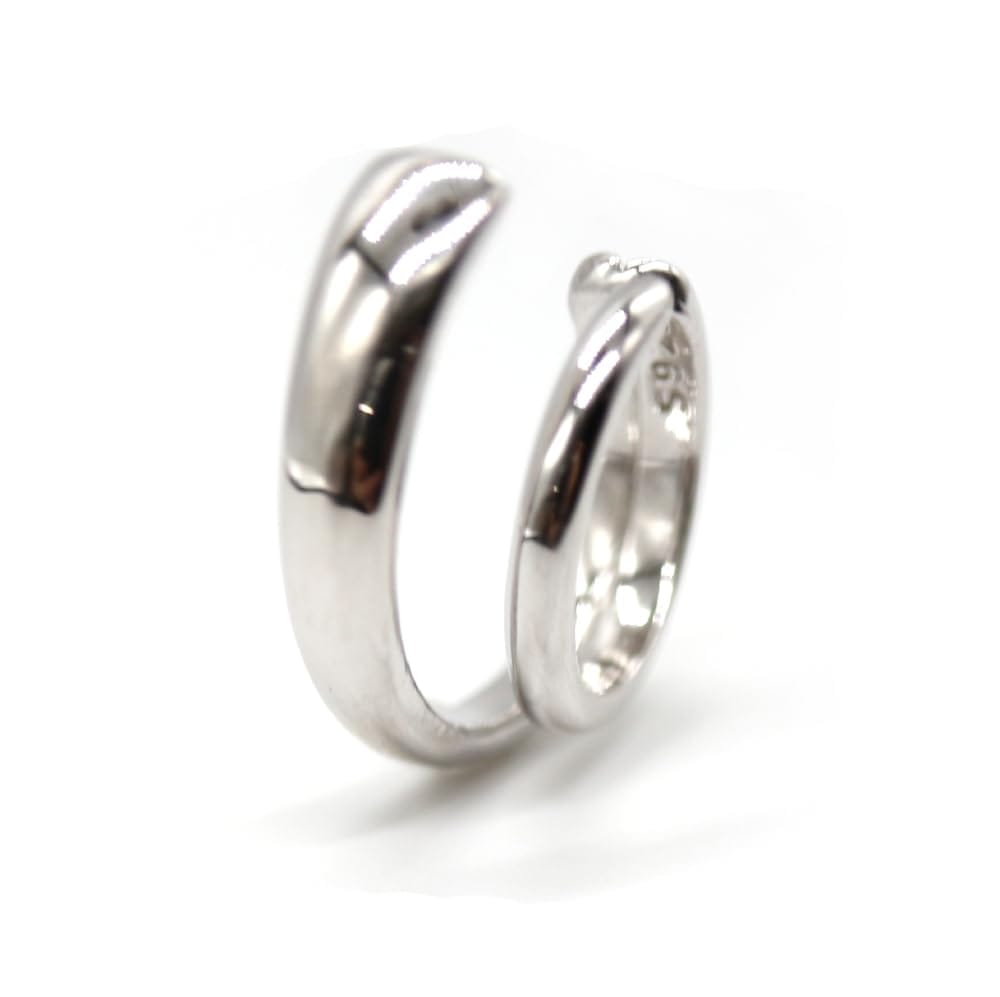 [プチジェルム] Petit-Germe シルバー925 純銀イヤーカフ 2重 螺旋 片耳用