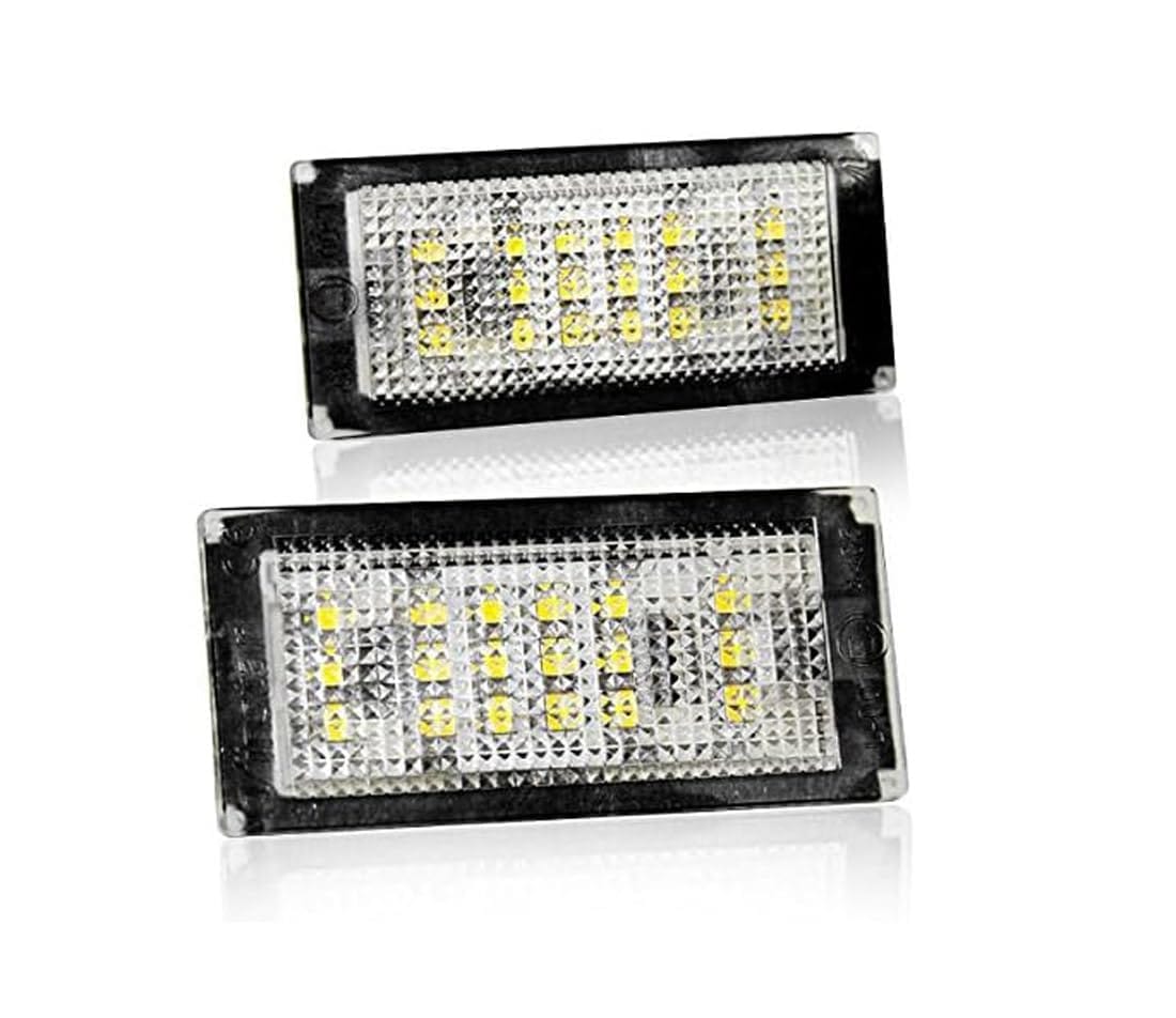 hotimp 互換品 3シリーズ E46 2ドア（2D） クーペ（04-06） 後期 LED ナンバー灯 ライセンス灯 BMW 球切れ警告キャンセラー付