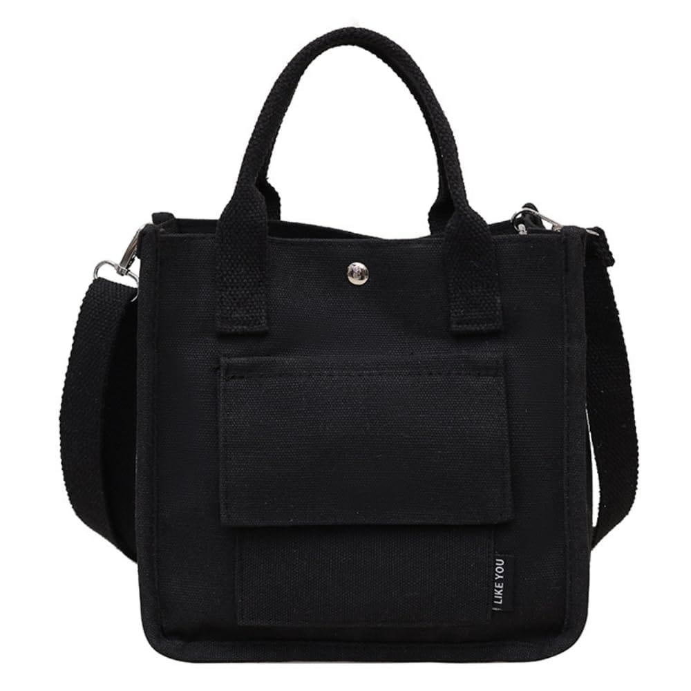 [ideamall] お散歩バッグ 帆布 2Way 犬 ミニトートバッグ 散歩用 ペット 斜めがけ ショルダーバッグ