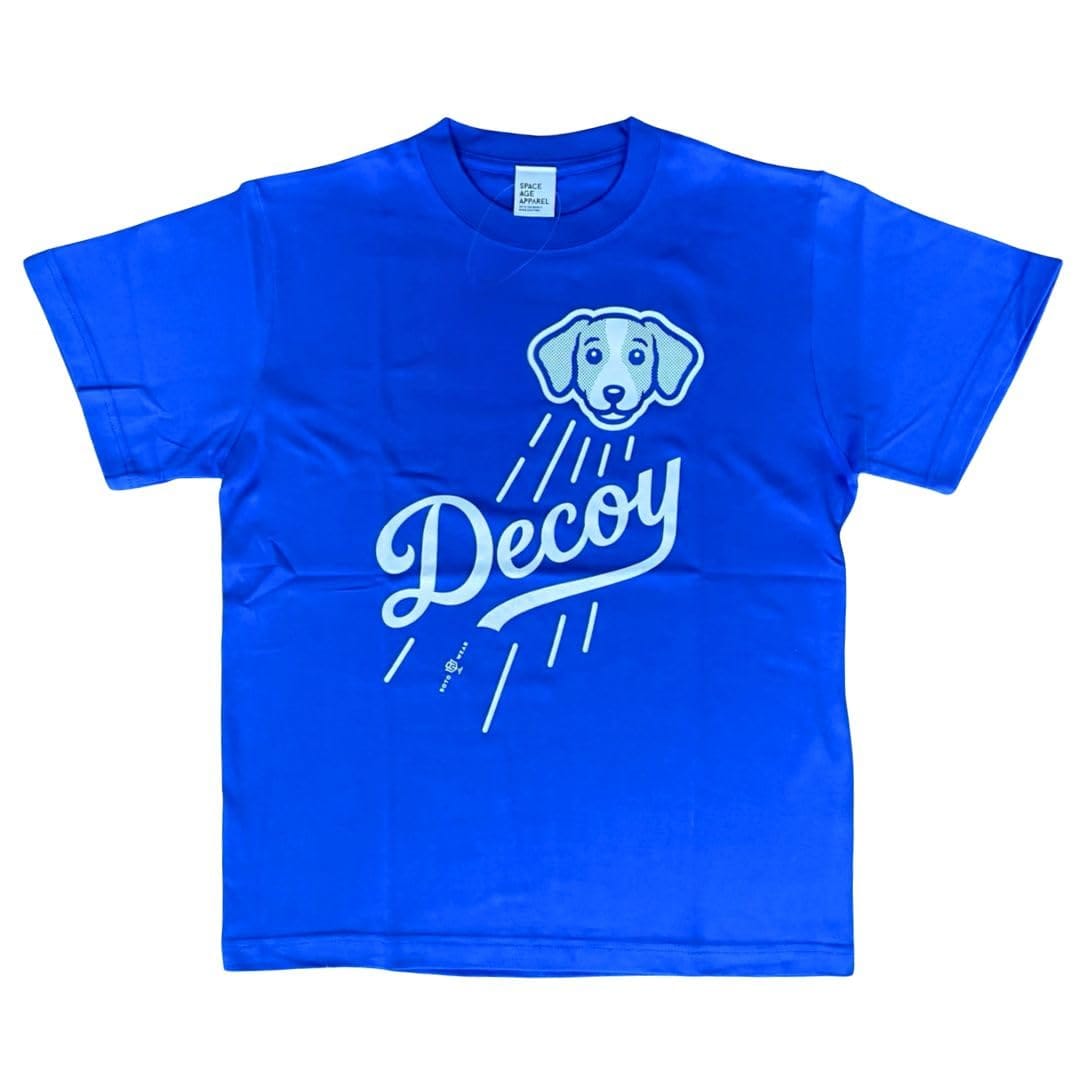 [SPACE AGE APPAREL] 【公式】デコピン Tシャツ 大谷翔平 キッズ 子供 犬 正規品 ドジャース Decoy 青..
