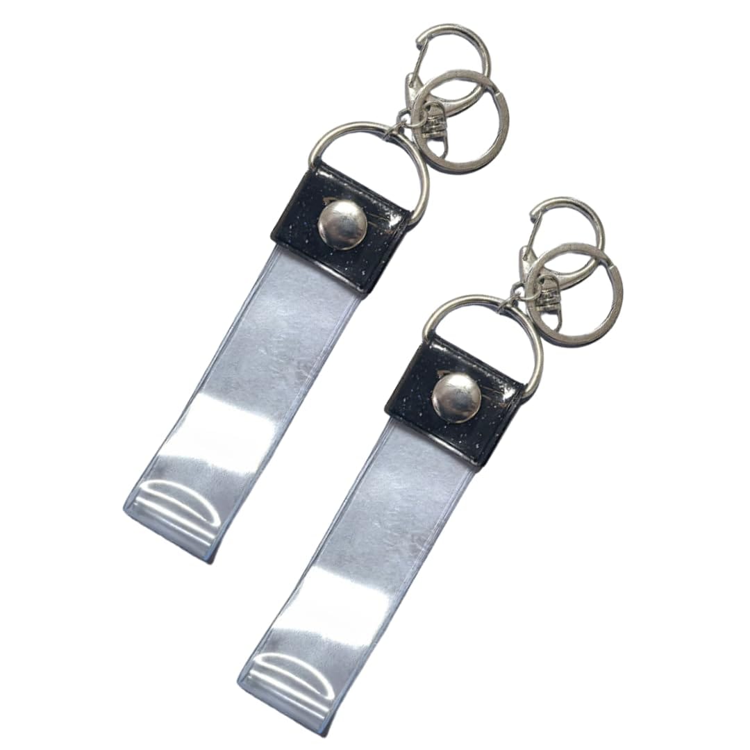 [ateena] 銀テープホルダー 銀テープ 収納ケース キーホルダー ストラップ 保管 テープホルダー 2本 C ..