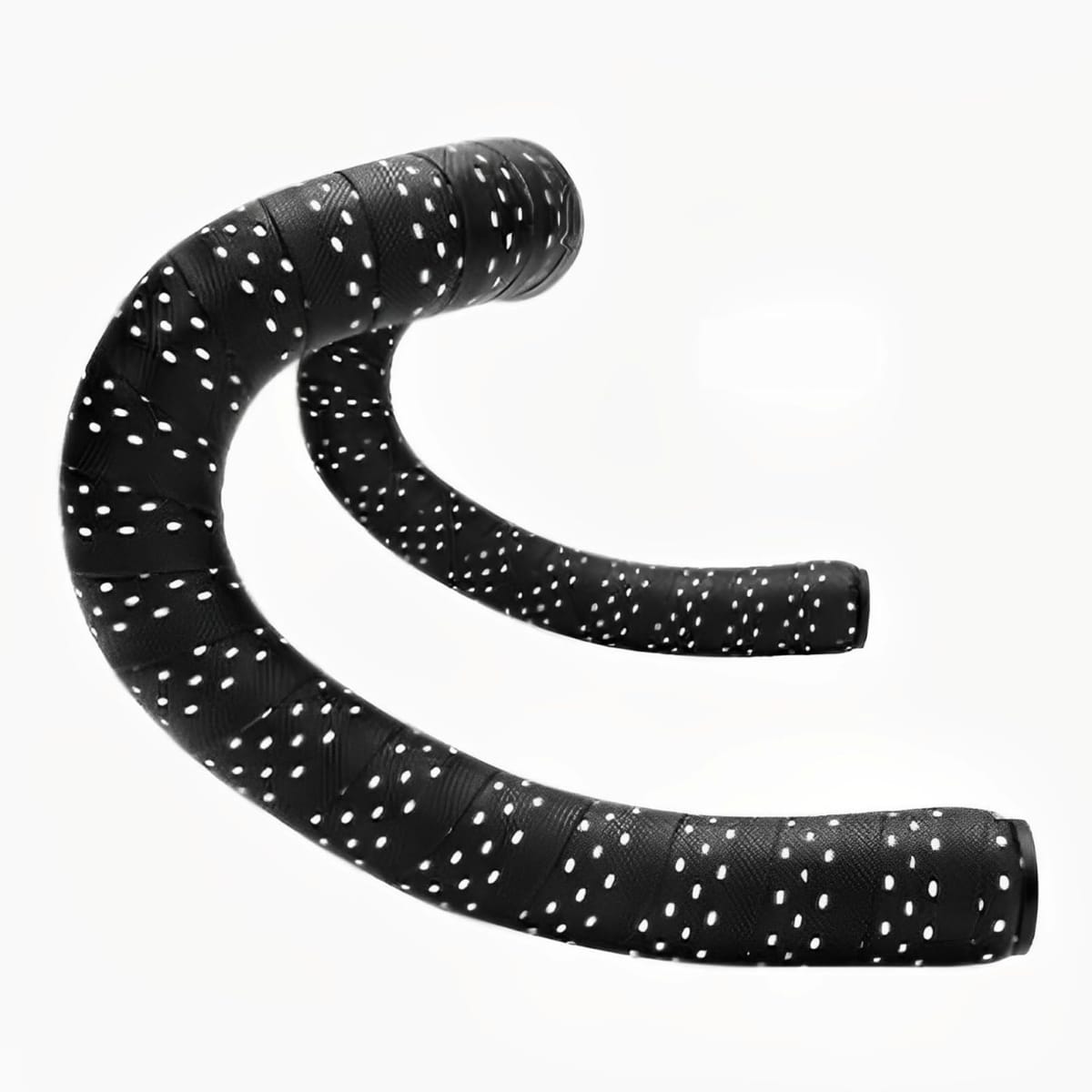 COZENTA 自転車 バーテープ ドロップ ハンドル ロードバイク エンドキャップ付き 左右セット ツートンカラー