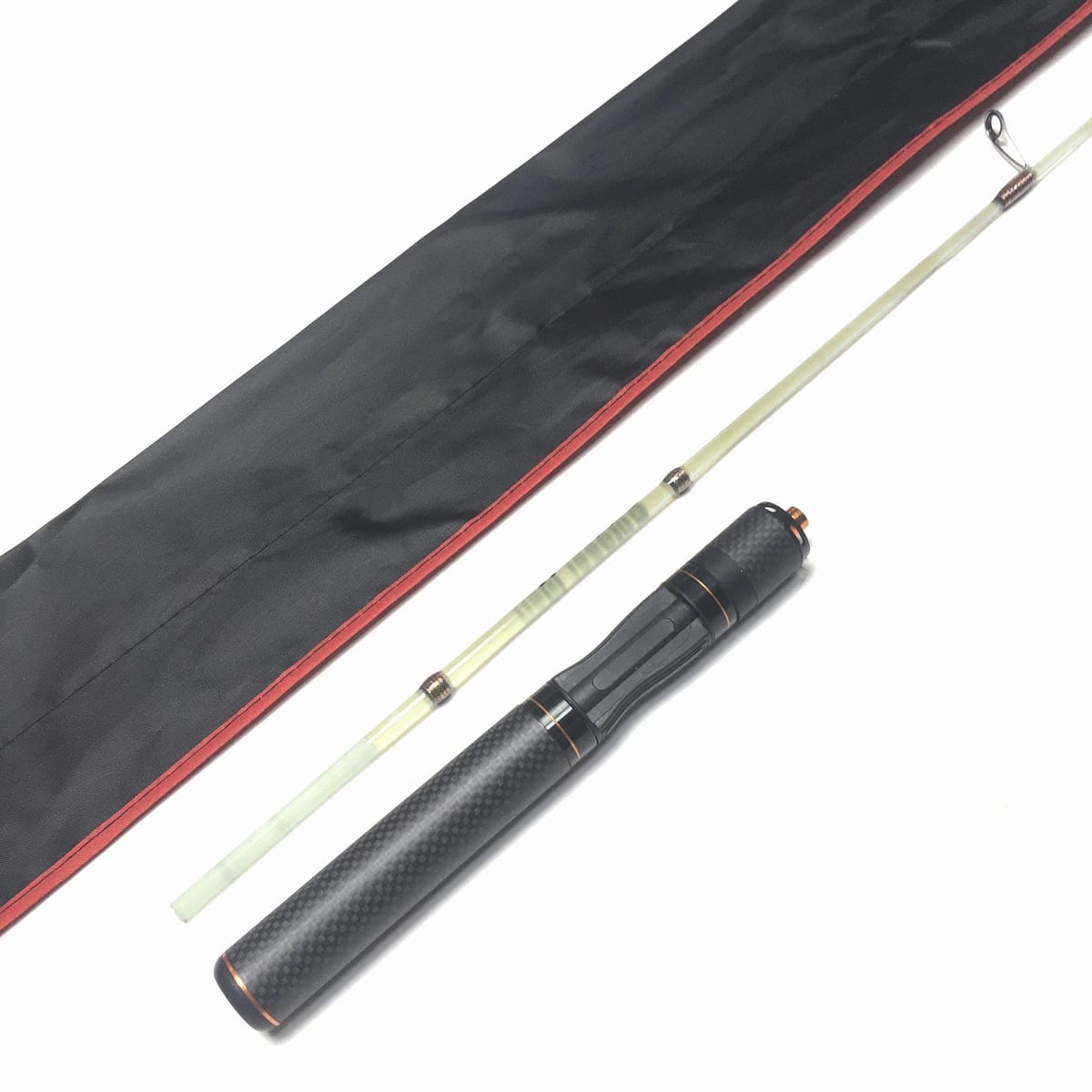 グラスファイバー ワンアンドハーフ 4.2フィート スピニングロッド 2ピース(XUL) エクストラウルトラライト トラウトロッド 渓流 エリアトラウト 管釣り 岩魚 山女 ニジマス 4ft 5ft 4.8ft [並行輸入品]