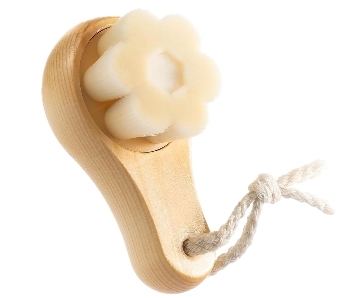 【UQ商事】洗顔ブラシ 毛穴洗浄 ブライトニング ウォッシュ ブラシ 極細毛 洗顔 ブライトエイジ フェイスブラシ